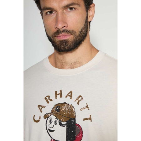 Koszulka Carhartt Lightweight Active Jac Graphic - Oat Milk